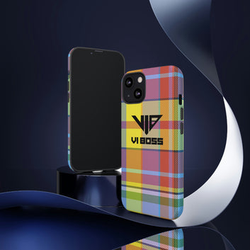 VI BOSS - VI Madras Cell Phone Tough Case (iPhone)