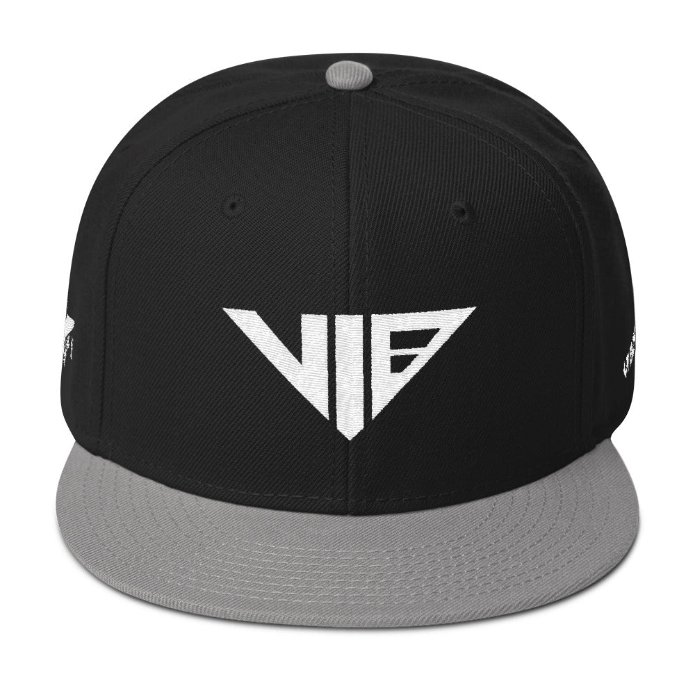 VIB Limited Snapback Hat 4/4 - Gray / Black / Black - VI BOSS