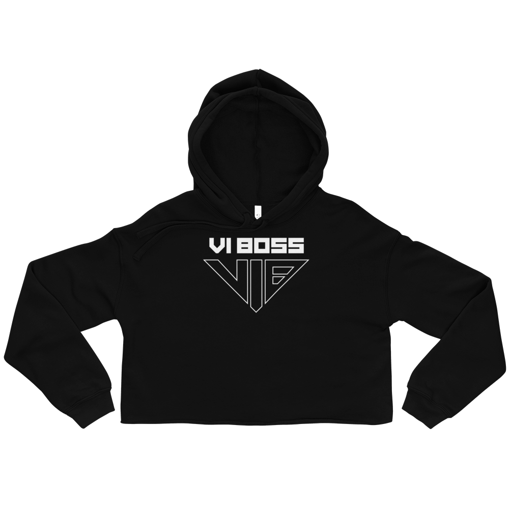 Signature Purpose Crop Hoodie - Black / S - VI BOSS