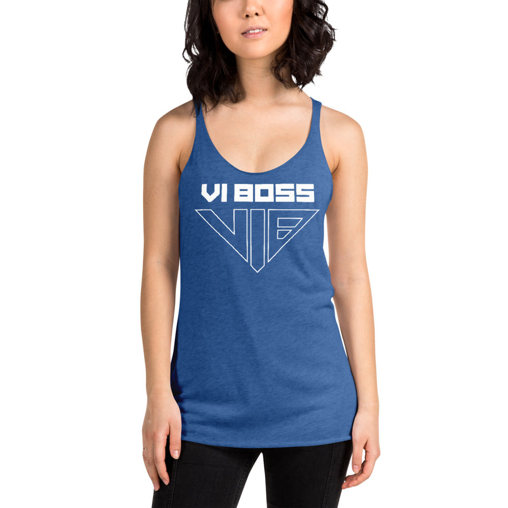 Signature Purpose Racerback Tank - Vintage Royal / XS - VI BOSS