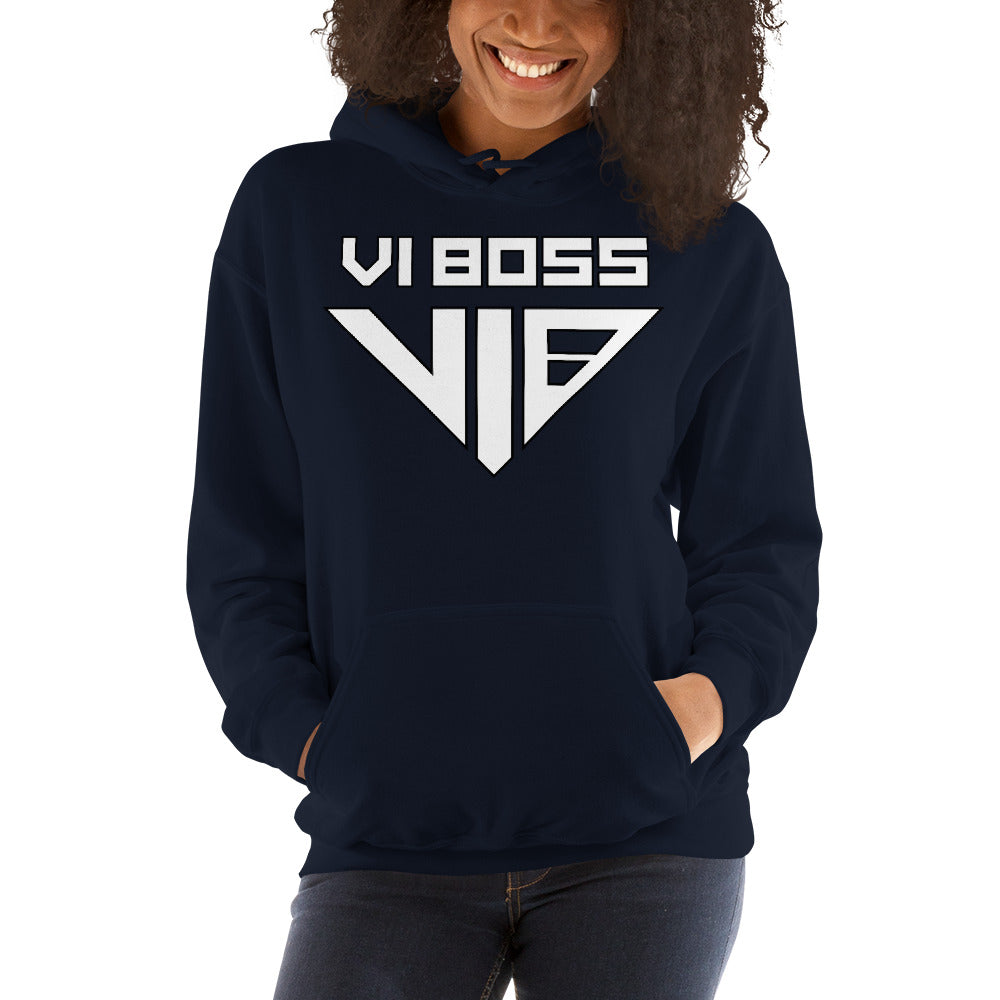 Signature Super Hero Hoodie - Navy / S - VI BOSS