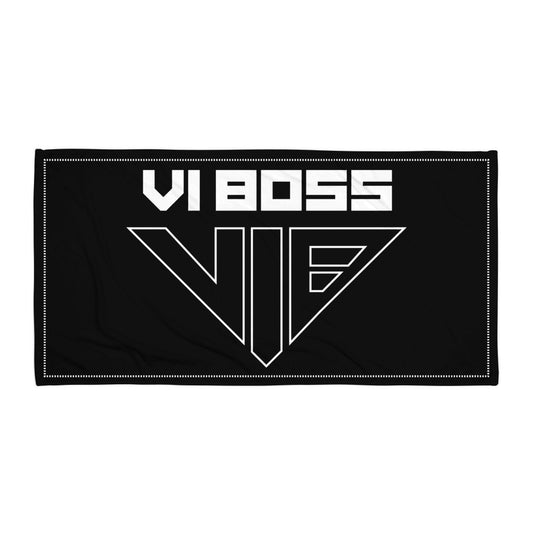 VI BOSS Hero Towel - Black