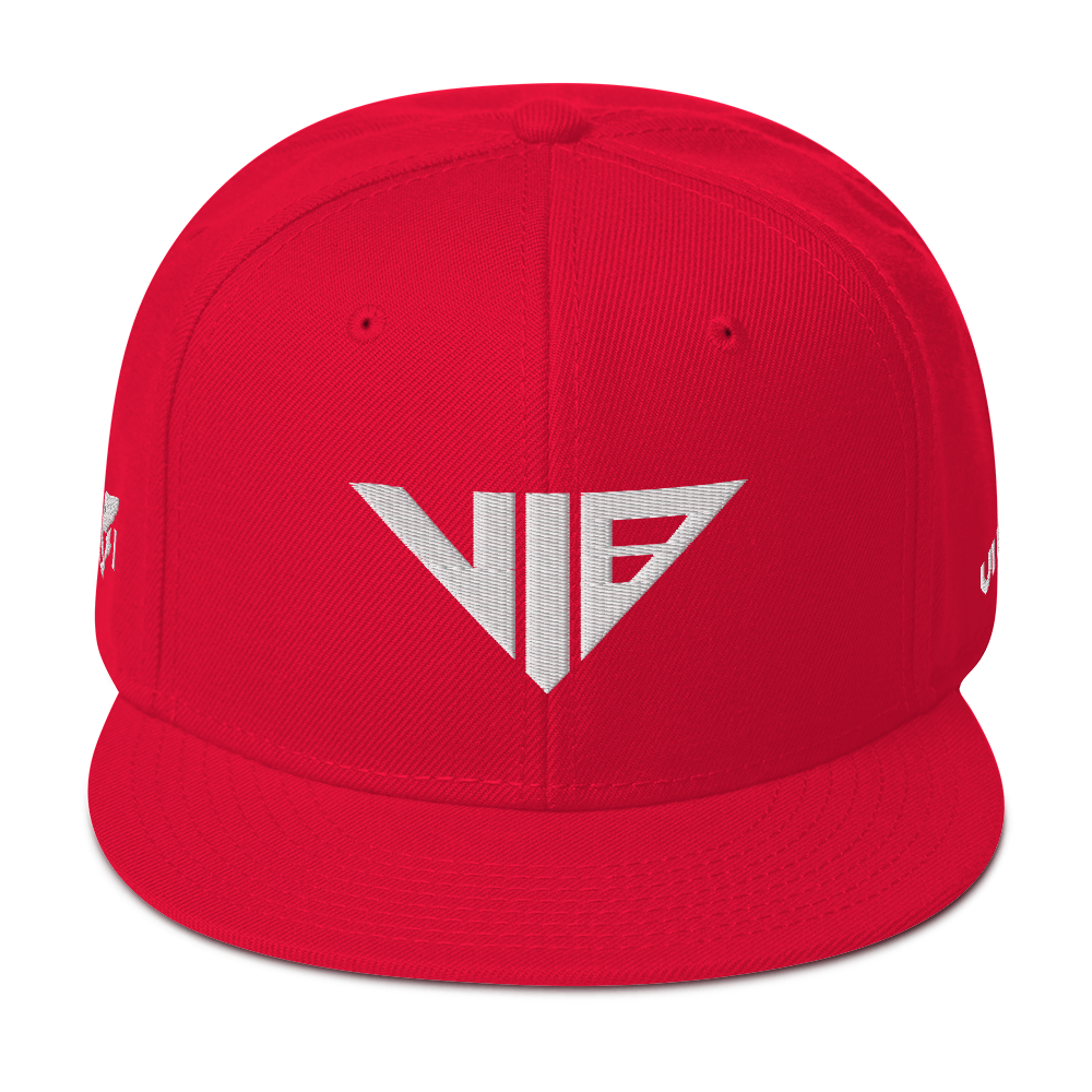 VIB Limited Snapback Hat 4/4 - Red - VI BOSS