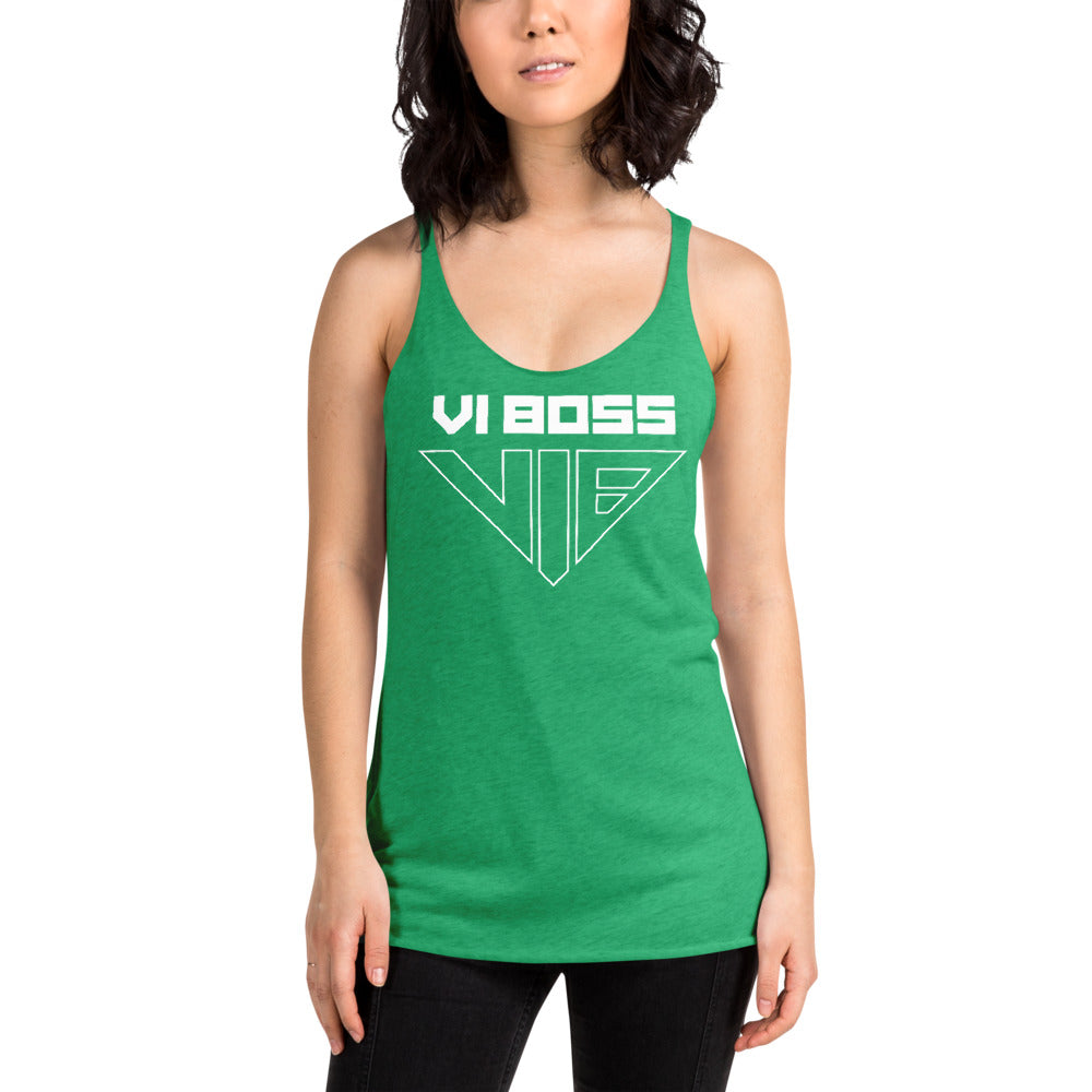 Signature Purpose Racerback Tank - Envy / XS - VI BOSS