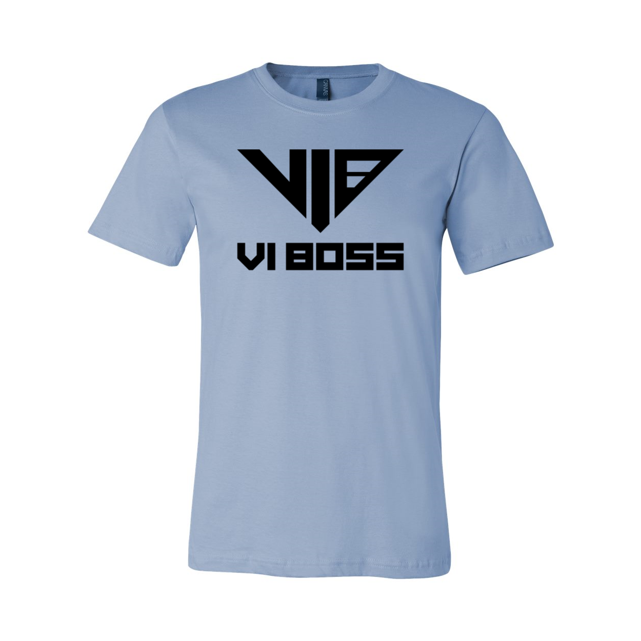 Unisex Short Sleeve Jersey Tee - XS / Baby Blue - VI BOSS